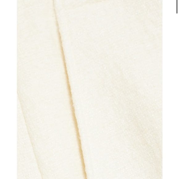 TIBI Wool-blend elegant cream midi skirt NEW - Picture 4 of 8